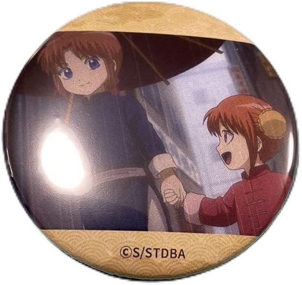 神楽 神威 夜兎兄妹 C賞 缶バッジ 銀魂 ナンジャタウン 2個